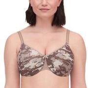 Chantelle BH C Magnifique Underwired Bra Brun mønstret G 80 Dame