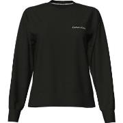 Calvin Klein Modern Cotton LW Sweatshirt Svart Medium Dame