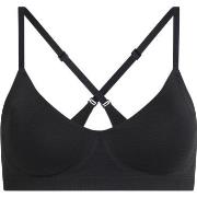 Calvin Klein BH Fusion Flex Light Lined Bralette Svart polyamid X-Larg...