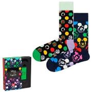 Happy socks Strømper 2P Disney VHS Gift Box Mixed bomull Str 41/46