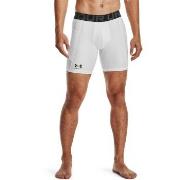 Under Armour HeatGear Mid Compression Shorts Hvit Small Herre