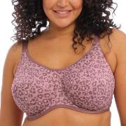 Elomi BH Energise Underwire Sport Support Bra Rosa Mønster F 95 Dame