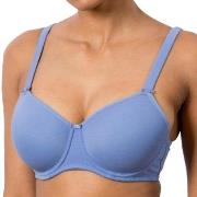 Trofe Sanna T-shirt Underwire Bra BH Blå B 75 Dame