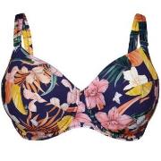 Rosa Faia Tropical Sunset Bikini Top Blå m blomster G 36 Dame