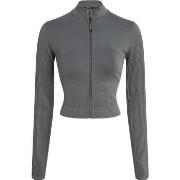 Calvin Klein Sport Seamless Zip Up Jacket Grønn polyamid Large Dame