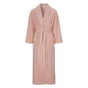 Damella Soft Velour Terry Robe Rosa X-Large Dame