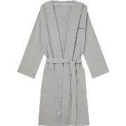 Calvin Klein Modern Cotton Lounge Robe Grå L/XL Herre