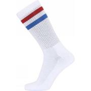 JBS Strømper Two-striped Socks Hvit/Rød Str 40/47 Herre