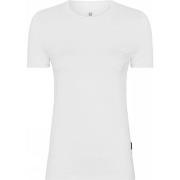 JBS of Denmark Bamboo Blend Slim Tee Hvit Medium Dame