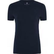 JBS of Denmark Bamboo Blend Slim Tee Marine Small Dame