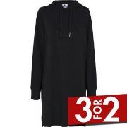 JBS of Denmark Bamboo Hoodie Dress Svart X-Large Dame