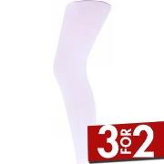 Decoy 60 Den 3D Microfiber Capri Leggings Hvit polyamid M/L Dame