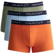 Gant 3P Cotton Trunks Oransje bomull Medium Herre