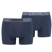 Levis 2P Organic Cotton Base Boxer Marine bomull Small Herre