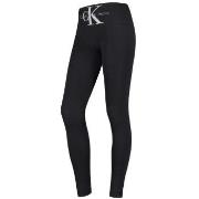 Calvin Klein Legging High-Waist Logo Svart polyamid Large Dame