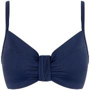 Femilet Arizona Underwire Bikini Bra Mørkblå polyester D 75 Dame