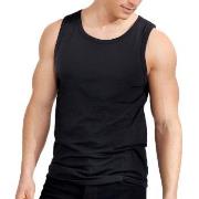 Bread and Boxers Tank Relaxed Svart økologisk bomull Medium Herre