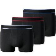 Schiesser 3P 95-5 Boxer Shorts Svart bomull Medium Herre