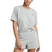 Polo Ralph Lauren Short Sleeve Shirt And Short Set Grå Medium Dame