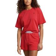 Polo Ralph Lauren Short Sleeve Shirt And Short Set Rød X-Large Dame