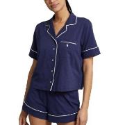 Polo Ralph Lauren Short Sleeve PJ Set Marine X-Small Dame