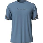 Calvin Klein Sport PW Active Icon T-shirt Blå polyester X-Large Herre