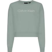 Calvin Klein Sport Essentials PW Pullover Sweater Blå bomull Small Dam...