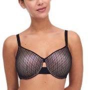 Chantelle BH Smooth Lines Covering Underwired Bra Svart m Beige F 100 ...