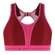 Shock Absorber BH Ultimate Run Padded Bra Rosa/Rød C 75 Dame