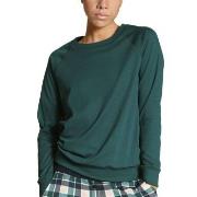 Calida Favourites Holidays Long Sleeve Shirt Grønn bomull X-Small Dame