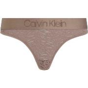 Calvin Klein Truser Intrinsic Coordinate Thong Beige Medium Dame