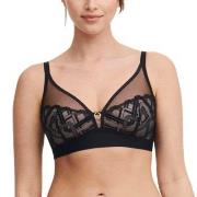 Chantelle BH Corsetry Embroidery Wirefree Support Bra Svart C 75 Dame