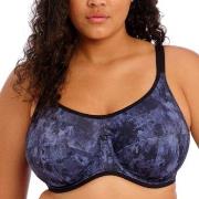 Elomi BH Energise Underwire Sport Support Bra Lilla Mønster G 80 Dame