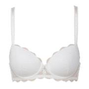 Trofe Julia Lace Padded Bra BH Hvit polyamid A 75 Dame