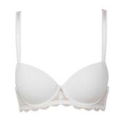 Trofe Julia Padded Bra BH Hvit polyamid C 90 Dame