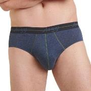 Sloggi 2P For Men Start Midi Svart/Blå bomull XX-Large Herre