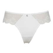 Trofe Brazilian Brief Truser Hvit polyamid Large Dame