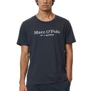 Marc O Polo Logo Top Marine bomull Small Dame