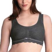 Anita BH Essentials Lace Bralette Mørkgrå  Small Dame