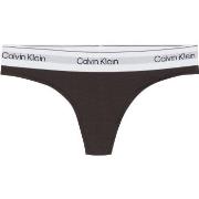 Calvin Klein Truser Modern Cotton Naturals Thong Brun X-Large Dame