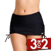 Damella Diane Basic Skirt Svart 36 Dame