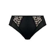 Elomi Truser Namrah High Leg Brief Svart polyamid Medium Dame