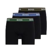 BOSS 3P Power Boxer Brief Mixed bomull Small Herre