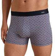 Calida Cotton Code Design Boxer Blå Mønster bomull Small Herre