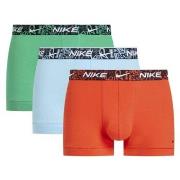 Nike 3P Everyday Essentials Cotton Stretch Trunk Oransje bomull Medium...