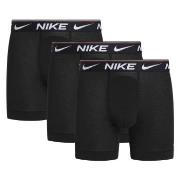 Nike 3P Ultra Comfort Boxer Brief Svart Small Herre