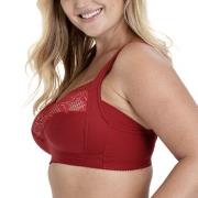 Miss Mary Lovely Lace Support Soft Bra BH Rød F 80 Dame