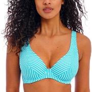 Freya Jewel Cove UW High Apex Bikini Top Turkis Mønster G 85 Dame