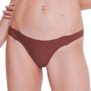 Sloggi Truser ZERO Feel 2 0 Tiny Tanga Mørkbrun  X-Large Dame