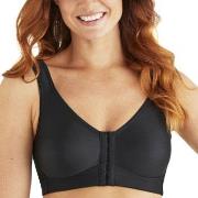 Swegmark BH Front Fastening CoolMax Moulded Soft Bra Svart E 95 Dame